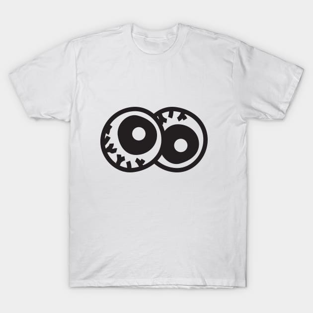 Creepy eyes T-Shirt by RedYolk